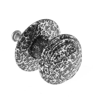 Ручка-кнопка РКК-15, цвет античное серебро