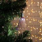 Подвеска световая "Колокольчик медный" (батарейки в комплекте), 7 см, 1 LED, RGB - Фото 1