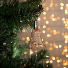 Подвеска световая "Колокольчик медный" (батарейки в комплекте), 7 см, 1 LED, RGB - Фото 2