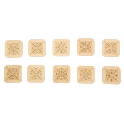 Подставка под горячее "Шеврон" квадрат 7,5*7,5см ХТ10538