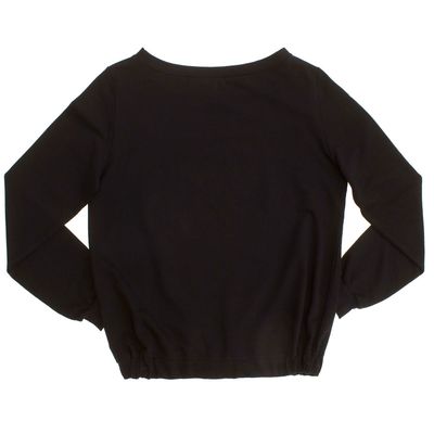 Толстовка женская KAFTAN "Новый год!", чёрный, размер 50-52, 100% хлопок