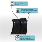Ковш лопаты для уборки снега, 380×360 мм, пластик, оцинкованная планка, тулейка 30 мм, «Снежок» - Фото 3