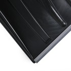 Лопата для уборки снега, автомобильная, пластиковый ковш 380×370 мм, алюминиевая планка, алюминиевый черенок, с ручкой - Фото 9