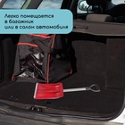 Лопата автомобильная пластиковая, ковш 240×300 мм, с алюминиевой планкой, алюминиевый черенок, 72-85 см, МИКС - Фото 4