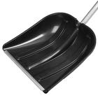 Лопата пластиковая, ковш 420×410 мм, с алюминиевой планкой, алюминиевый черенок, «Белый Медведь» - Фото 4