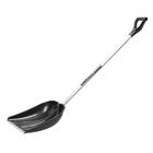 Лопата пластиковая, ковш 420×410 мм, с алюминиевой планкой, алюминиевый черенок, «Белый Медведь» - Фото 6