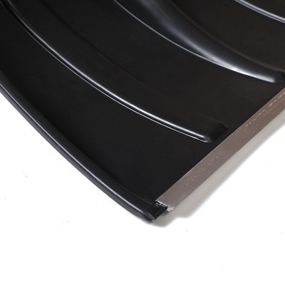 Лопата для уборки снега, пластиковый ковш 480×360 мм, алюминиевая планка, алюминиевый черенок, «Циклон»