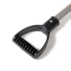 Лопата для уборки снега, пластиковый ковш 480×360 мм, алюминиевая планка, алюминиевый черенок, «Циклон» - Фото 10