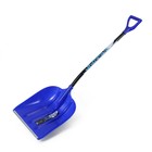 Лопата для уборки снега, пластиковый ковш 400×525 мм, алюминиевая планка, алюминиевый черенок, с ручкой - Фото 6