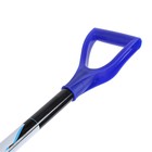 Лопата для уборки снега, пластиковый ковш 400×525 мм, алюминиевая планка, алюминиевый черенок, с ручкой - Фото 10