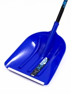 Лопата для уборки снега, пластиковый ковш 400×525 мм, алюминиевая планка, алюминиевый черенок, с ручкой - Фото 13