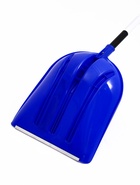 Лопата для уборки снега, пластиковый ковш 400×525 мм, алюминиевая планка, алюминиевый черенок, с ручкой - Фото 14