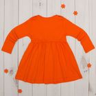 Платье для девочки "Милые зверушки", рост 74 см (48), цвет оранжевый, принт лисичка - Фото 7