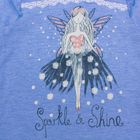 Джемпер для девочки "Страна чудес", рост 98 см (52), цвет голубой, принт фея - Фото 3