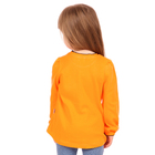 Лонгслив для девочки «Мурлыка», рост 98 см (52), цвет оранжевый, принт кот - Фото 5
