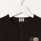 Лонгслив для мальчика «Легенда», рост 134 см (68), цвет коричневый - Фото 2