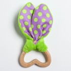 Развивающая игрушка-грызунок «Для малышей», форма сердце - Фото 2