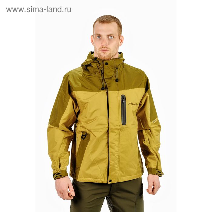 Куртка Aquatic КД-01 от дождя (10000/8000, охота, цвет горчичный, размер L) - Фото 1