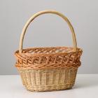 Корзинка «Ажур», 2,5-3 л, дно 12х20 см, верх 17х25 см, Н= 17/32 см, ива - Фото 1
