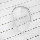 Заготовка - подвеска, раздельные части «Яйцо», размер собранного: 6.2×6.2×9 см - Фото 1