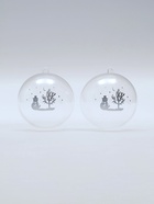 Ёлочный шар заготовка, раздельные части «Шар с рисунком», диаметр собранного 8 см - фото 123095440