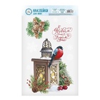 Наклейки на окна многоразовые «С Новым годом», 20×34 см - Фото 2