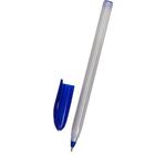 Ручка шариковая, 1.0 мм, стержень синий, серый корпус - Фото 3