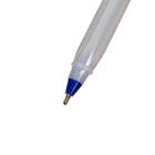 Ручка шариковая, 1.0 мм, стержень синий, серый корпус - Фото 4