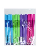 Ручка шариковая Calligrata, синий стержень, узел 0.7 мм, резиновый упор, МИКС - Фото 9