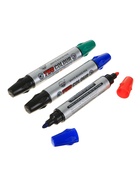 Маркер для доски, узел 3.0 мм, ширина линии 3.0 мм, двусторонний, водный, МИКС - Фото 4