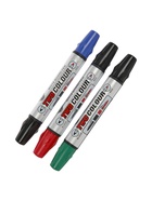 Маркер для доски, узел 3.0 мм, ширина линии 3.0 мм, двусторонний, водный, МИКС - Фото 5