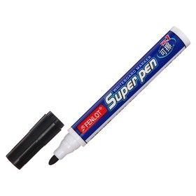 Маркер для доски, 3 мм, круг, чёрный 2415366