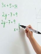 Маркер для доски, узел 2.5 мм, ширина линии 2.5 мм, двусторонний, водный, МИКС - Фото 3