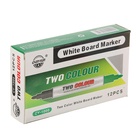 Маркер для доски, узел 2.5 мм, ширина линии 2.5 мм, двусторонний, водный, МИКС - Фото 5