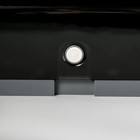 Диспенсер для бумажных полотенец в листах, пластиковый (макс. 200 шт), 27×11×20,5 см, цвет чёрный - Фото 4