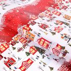 Бумага упаковочная глянцевая «А в городе зима», 70 × 100 см - Фото 1