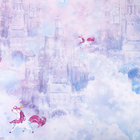 Бумага упаковочная глянцевая "Сказочный единорог",70х100 см - Фото 2