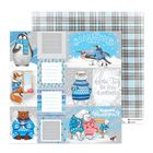 Бумага для скрапбукинга «Клетчатый плед», 30,5 × 30,5 см 180 гр/м - Фото 1