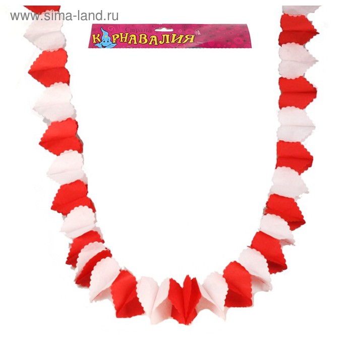 Гирлянда "Сердце" двухцветная, длина 300 см - Фото 1