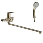 Cмеситель для ванны Accoona A7116C, с душевым набором, латунь, цвет бронза - Фото 1