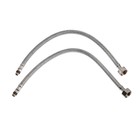 Смеситель для кухни Accoona A4868, однорычажный, гибкий излив, с гайкой, силумин, хром - Фото 4