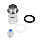 Смеситель для кухни Accoona A5179-5, с выходом для питьевой воды, нержавеющая сталь, сатин - Фото 7