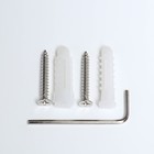 Держатель для полотенец с тремя поворотными панелями Accoona A121-3, хром - Фото 4