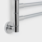 Держатель для полотенец с 4-мя поворотными панелями, Accoona A121-4, хром - Фото 2