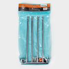 Держатель для полотенец с 4-мя поворотными панелями, Accoona A121-4, хром - Фото 6