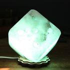 Соляной светильник "Кубик Зарик", малый, цвет зеленый, 10 х 10 см, цельный кристалл - Фото 1