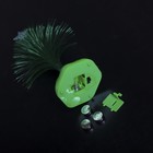 Игрушка световая "Ёлочка" (батарейки в комплекте) 17 см, 1 LED, RGB, зеленая - Фото 4