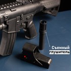 Автомат пневматический «М4», с лазером и прицелом - Фото 6