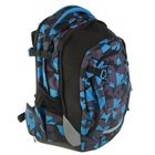 Рюкзак молодёжный, эргономичная спинка Ergobag, 43 х 30 х 22 см, Satch Match Blue Triangle, синий/серый - Фото 2