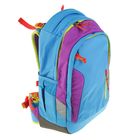 Рюкзак молодёжный, эргономичная спинка, Ergobag, 46 х 31 х 18 см, Satch Sleek Flash Jumper, голубой - Фото 2
